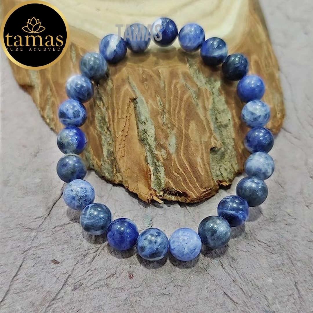 Tamas Sodalite Healing Crystal Stretchable Bracelet