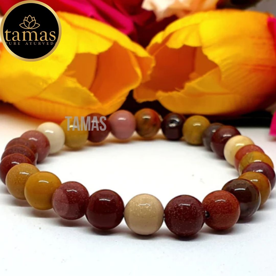 Tamas Mookaite Healing Crystal Stretchable Bracelet