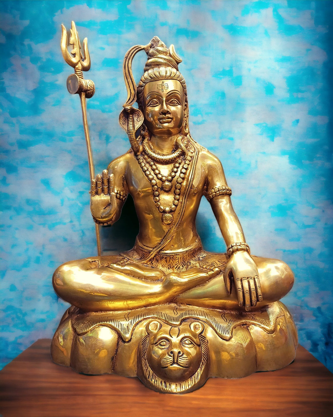 Tamas Brass Shiv Ji Statue (17 Inches)