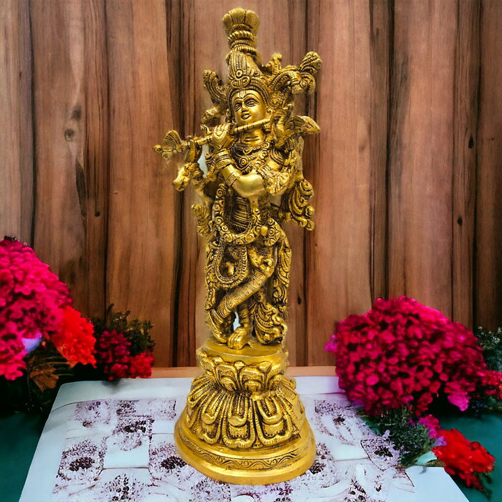 Radha Krishna Statue | (15 X 5 X 3 inch) |Weight - 7 kg