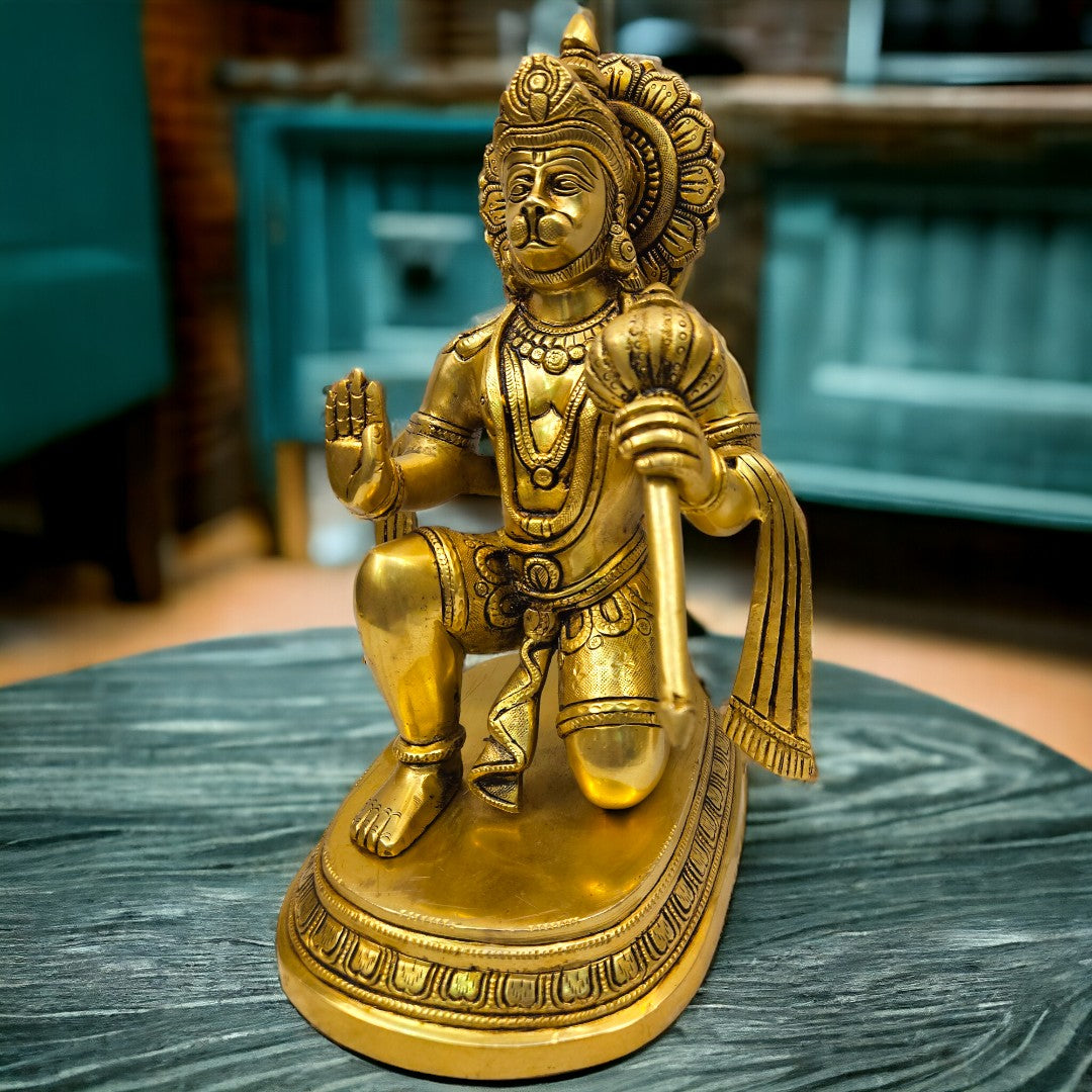 Tamas Brass Hanuman Ji Statue (11.2 Inch)