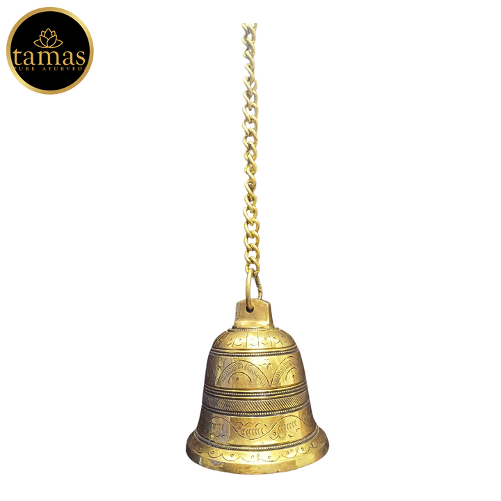 Tamas Brass Bell Hanging (4 Inches)