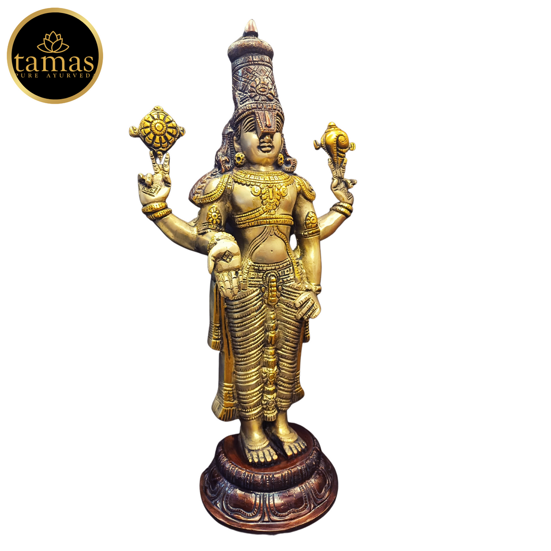 Tamas Brass Tirupati Bala Ji Statue (18 Inches)