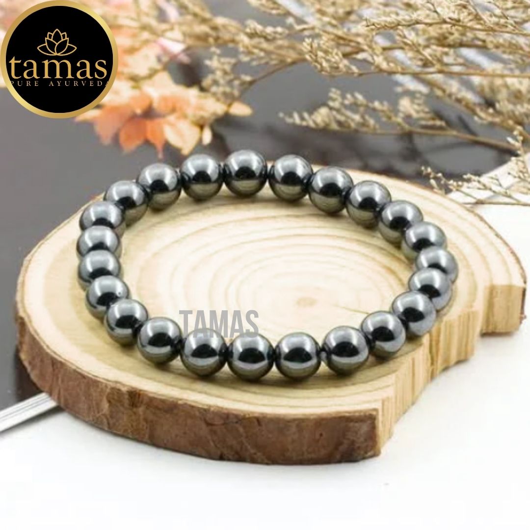 Tamas Hematite Healing Crystal Stretchable Bracelet