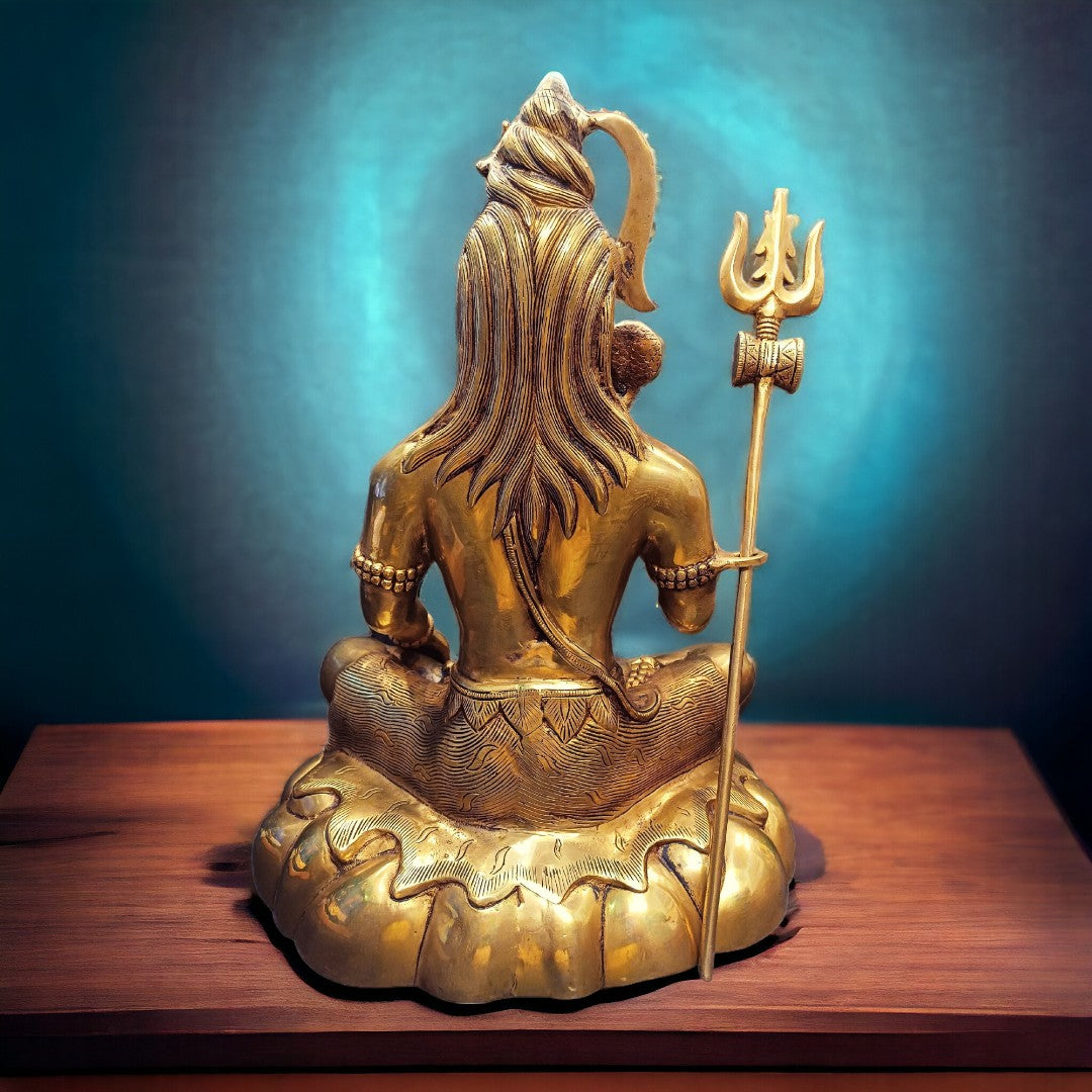 Tamas Brass Shiv Ji Statue (17 Inches)