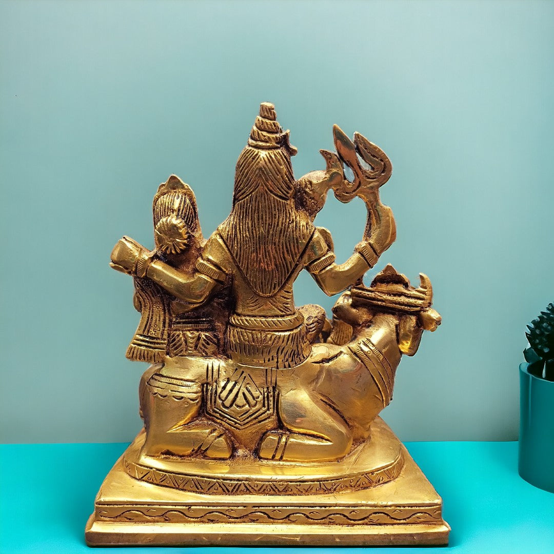 Tamas Brass Shiv Parivar Statue (5.6 Inches)