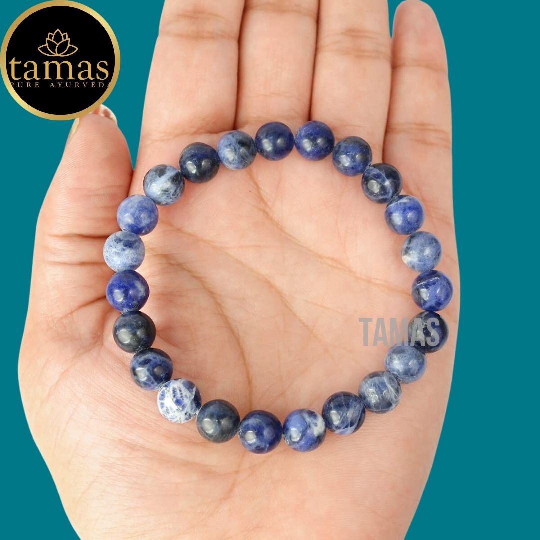 Tamas Sodalite Healing Crystal Stretchable Bracelet