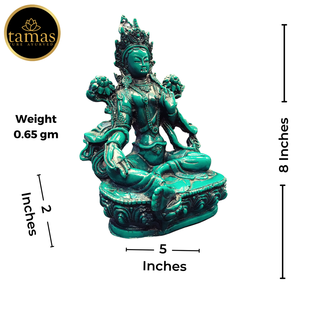 Tamas Poly Resin Tara Ma Statue (8 Inches)