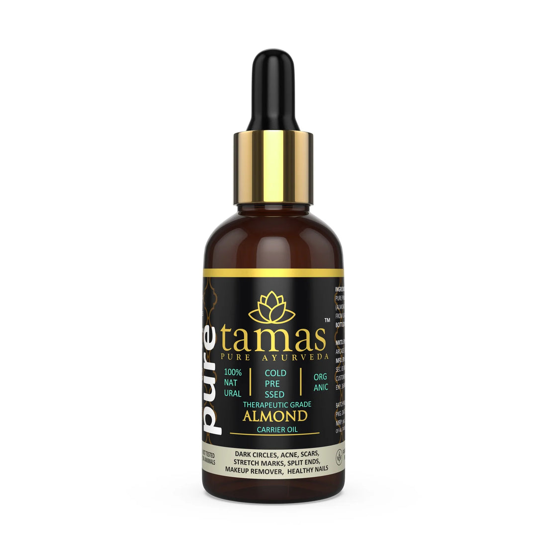 Tamas Essential & Cold Pressed Oil Combo | 100% Natural (30ml) | Pack of 5