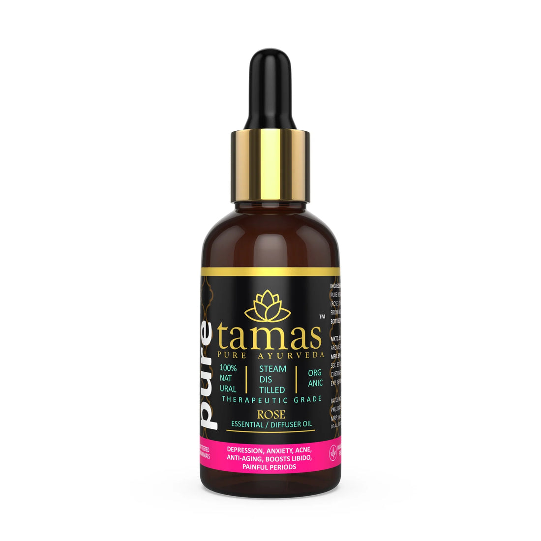 Tamas Essential & Cold Pressed Oil Combo | 100% Natural (30ml) | Pack of 5