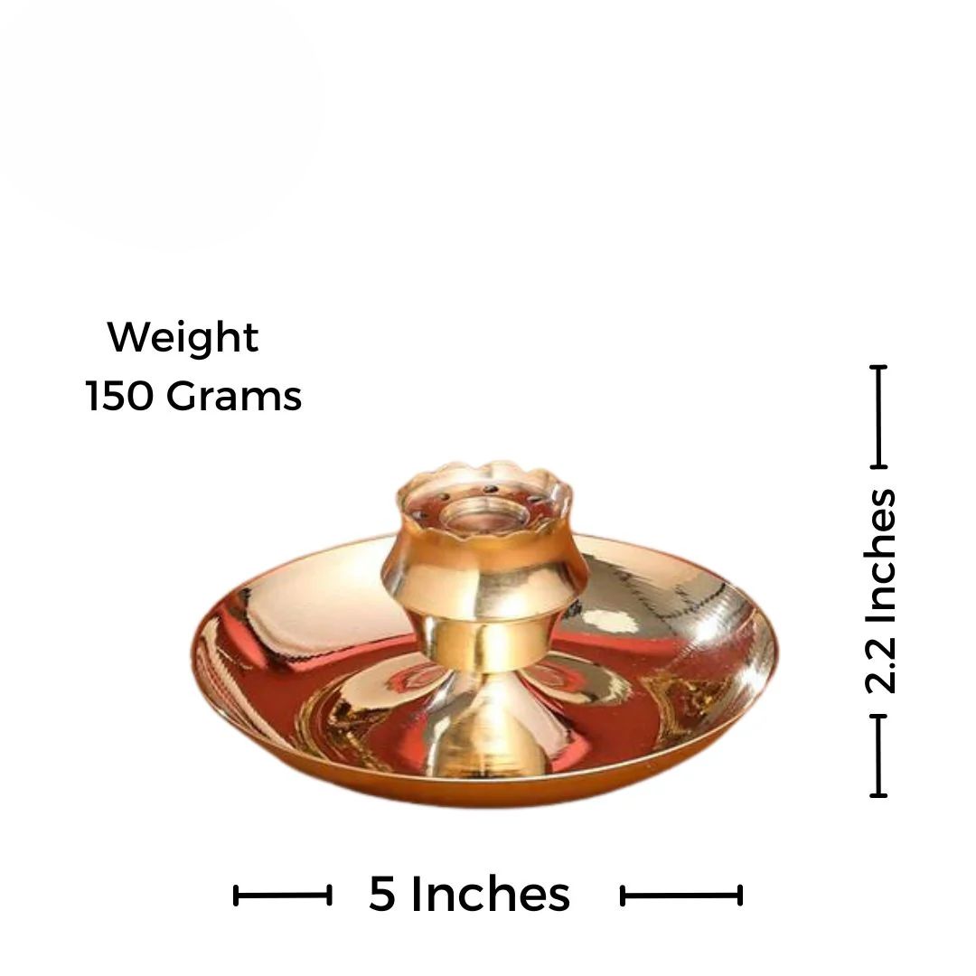 Tamas Brass Incense Holder (2.2 Inches)