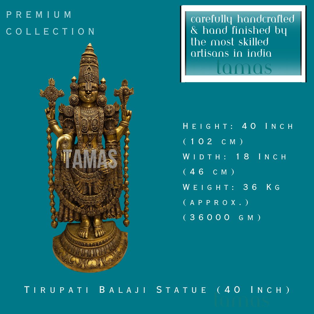 Tirupati Balaji Statue (40 Inch)