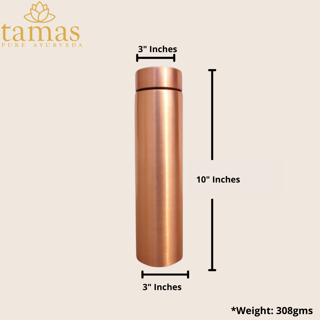 Tamas Jelly Plain Water Bottle Copper | 1000ml