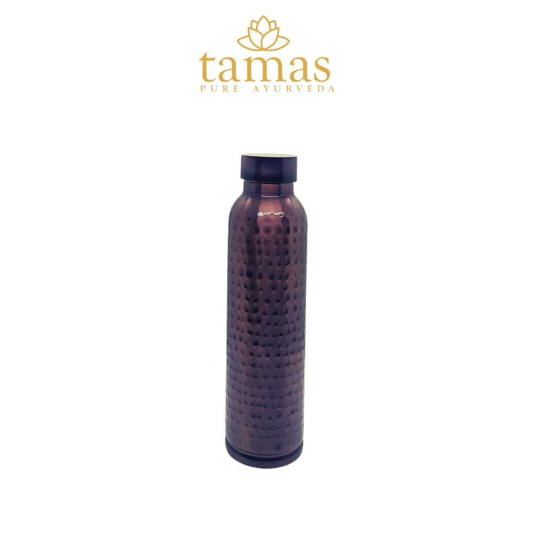 Tamas Hammered Antique Oreo Water Bottle Copper | 1000ml